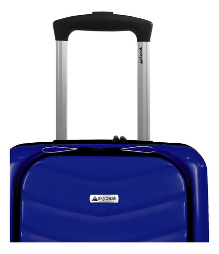 Maleta Rígida 24'' Skypeak Pearl Color Azul Con Candado Tsa
