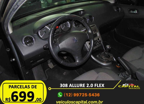 Imagem 14 de 15 de Peugeot 308 Allure 2.0 Flex 16v 5p Mec