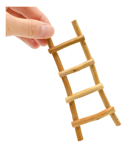 1/12 Mini Escaleras De Madera Photo Props Simulación 1/12