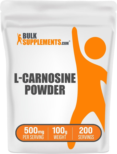 Bulk Supplements L-carnosine Polvo 100gr
