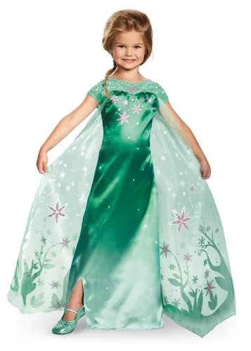 Elsa Frozen Fever Grandes Chicas De Vestuario Env o gratis