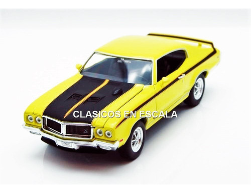 Buick Gsx 1970 - Clasico Muscle Car Americano - A Welly 1/ 