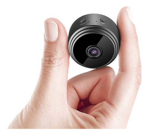 Cámara Mini Espía Con Soporte Para Interiores 1080p D-bugg Negro