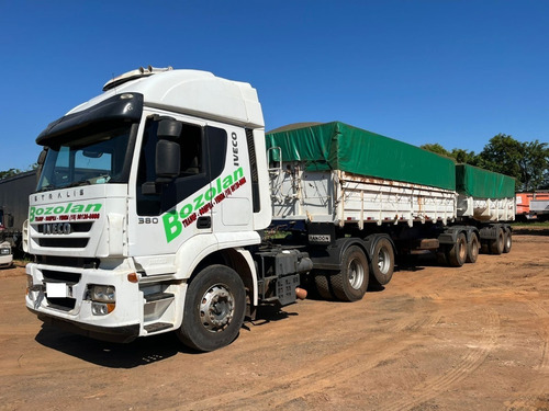 Imagem 1 de 15 de Iveco Stralis 380 2009 6x2 E Bicaçamba Librelato 2011