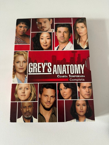 Grey's Anatomy Dvd Cuarta Temporada  - Nunca Se Usó