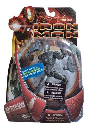 Figura Iron Man Iron Mark 02 Del 2008 Firing Missile Misil