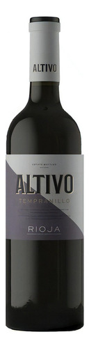 Vinho Espanhol Altivo Tempranillo Rioja 750ml