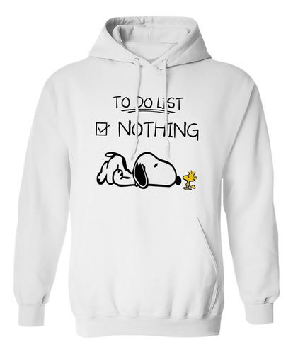 Sudadera Snoopy To Do List Ok