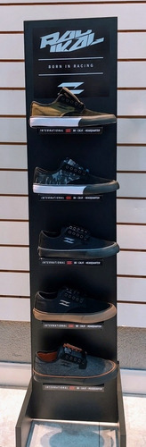 Imagen 8 de 8 de Zapatillas Urbanas Radikal Hook Black- All Motors Online-