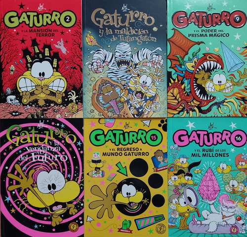 Colección Gaturro Novelas X 3 Ejemplares Promo Oficial!