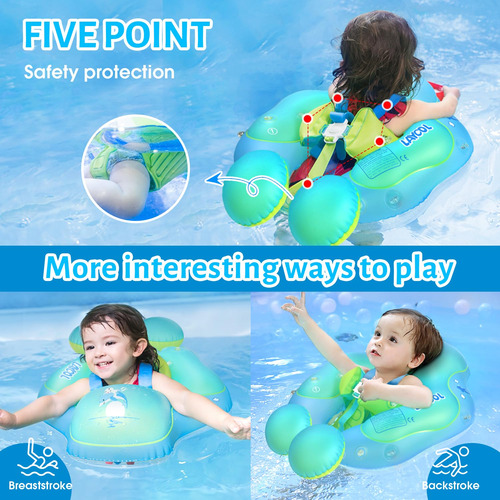 Baby Pool Float Laycol Com Dossel De Proteção Solar Upf50+