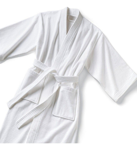 Bata De Baño Kimono Personalizada 100% Algodón ( S-m ) 380gr