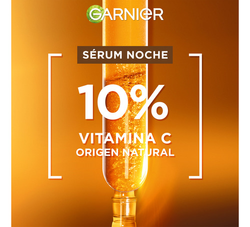 Serum Anti-manchas Garnier Vitamina C Express Aclara 30ml Todo Tipo De Piel Noche