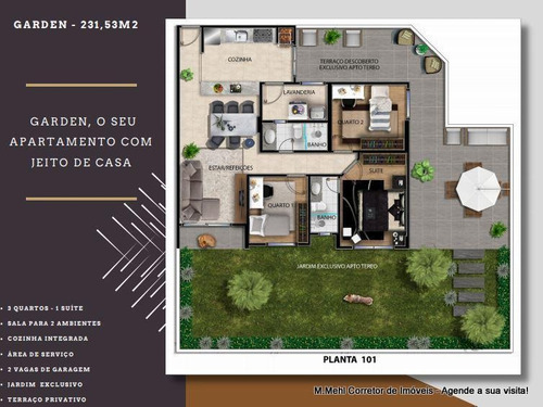 Imagem 16 de 19 de Apartamento Com 3 Dormitórios À Venda Com 179.84m² Por R$ 845.000,00 No Bairro Vila Izabel - Curitiba / Pr - M2vi-ag601
