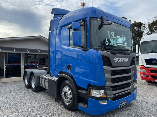 Imagem 2 de 15 de Scania R450 2019 6x2 Azul Scania R440 Trucada Scania