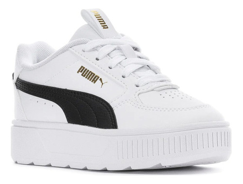 Puma Karmen Rebelle Ps Para Niña Color Blanco, Negro