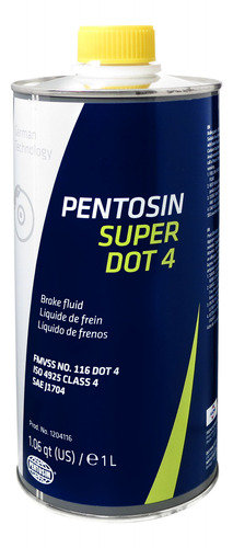 Liquido De Frenos Pentosin Super Dot 4 Dodge Caliber 2007/20