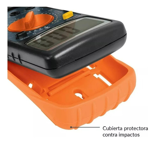 Tester Multimetro Digital Truper Mut-39 Profesional Indust.