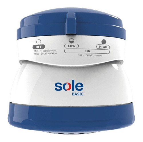 Ducha Eléctrica Basic 5400 Watts - Sole