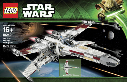 Conjunto De Construção Lego Star Wars Red Five X-wing Starfi