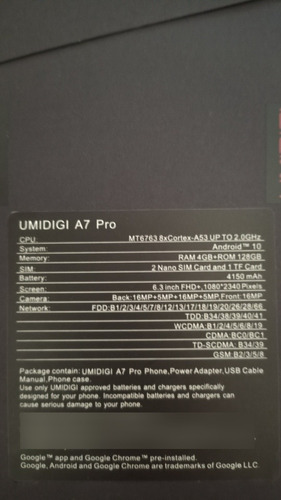Imagen 6 de 7 de Umidigi A7 Pro