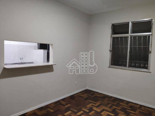Apartamento Com 1 Dormitório À Venda, 56 M² Por R$ 220.000,00 - São Lourenço - Niterói/rj - Ap4293
