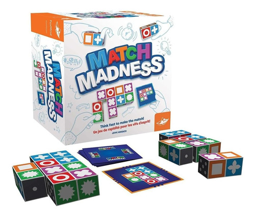 Juego De Mesa Foxmind Match Madness Para Toda La Familia