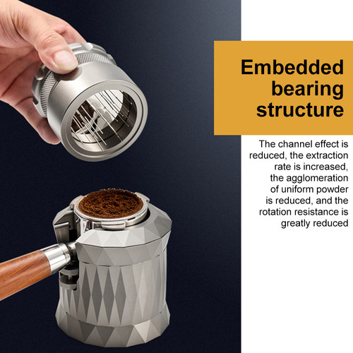 Distribuidor De Café, 51 Mm, Herramienta Húmeda Ajustable, 2