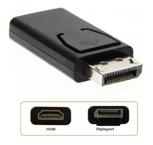 Imagem 1 de 1 de Adaptador Conversor Displayport Fca-dp3 Para Hdmi Aubor