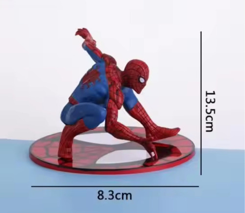 Ection Figure Homem Aranha Boneco Realista Com Base