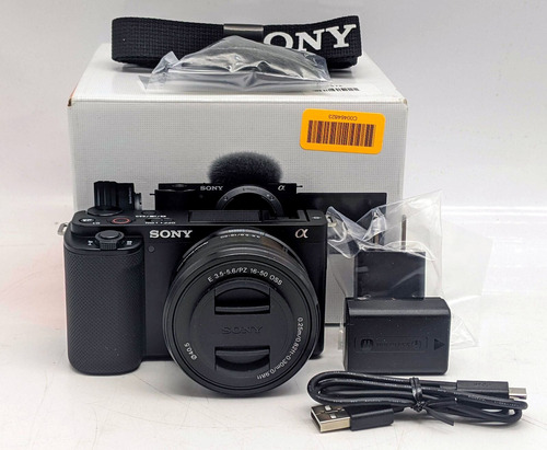 Sony A Zv-e10 Mirrorless Interchangeable Lens With Kit Lens