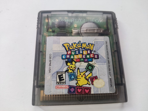 Pokemon Puzzle Challenge Juego Nintendo Gameboy Advande Gbc