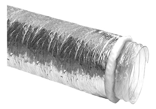 Conducto Flexible 10 Pulgadas /25 Cm Aislado Largo 7.5m Euro