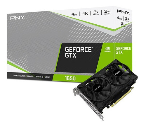 Tarjeta De Video Nvidia Pny Gtx1650 4gb Geforce Gamer