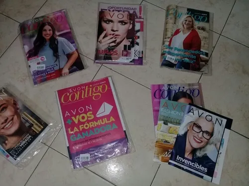 Revista Avon Contigo X 6 Unidades