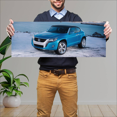 Cuadro 30x80cm Auto 2006 Volkswagen Concept A 46 240