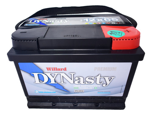 Bateria Dynasty 12 X 65 + Derecha Dynasty - Willard Dyn65