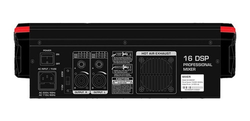 Consola Autoamplificada De 300 Watts Soundtrack Mix600dsp
