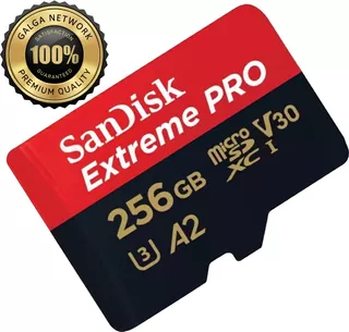 Tarjeta Memoria Sandisk Extreme Pro 256gb Micro Sd 200mb/s