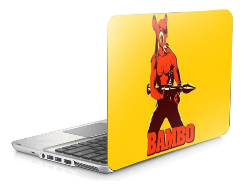 Skin Adesivo Protetor Notebook 13,3 Bambo Bambi Rambo B2