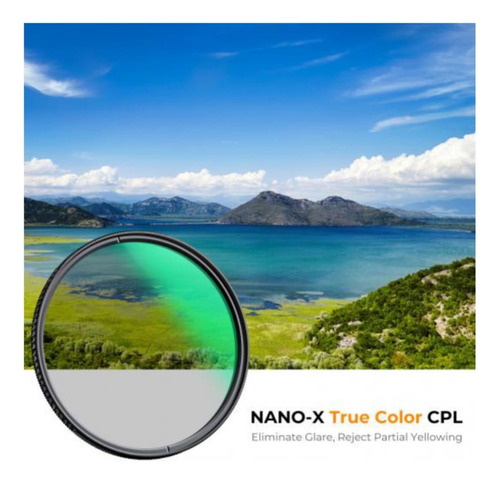 Filtro K&f Concept 58mm Polarizado Nano Series