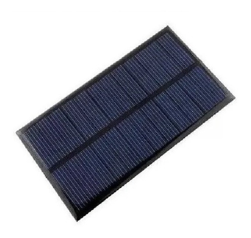 Imagen 1 de 3 de Panel Solar 5volts 250ma, Monocristalino Epoxi Diodo.
