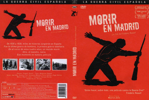 Morir En Madrid - Guerra Civil Española - Dvd