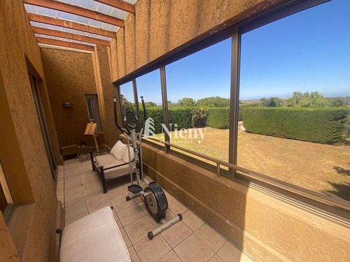 Gran Casa En Venta 5 Dorm. Condominio Mantagua Con Piscina