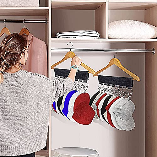Organizador De Sombreros Con 10 Clips Para Colgar Gorros