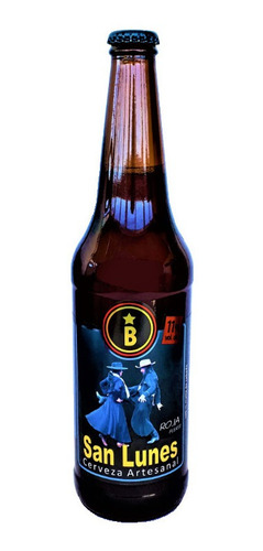 Cerveza- La Burra - San Lunes- Roja 660cl 11%  X 12 Bot.