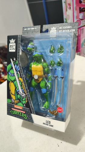 Leonardo Arcade Game Bst Axn Figura De Accion Juguete