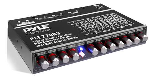 Ecualizador Gráfico Pyleusa De 7 Bandas Con Bluetooth Y Sub