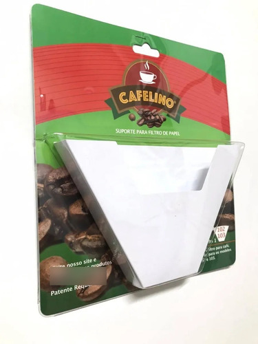 Cafelino - Porta Filtro De Café 100, 102 E 103 - Cor Branco