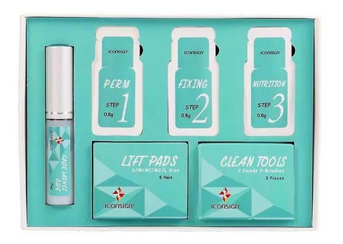 Kit Lifting Y Rizado De Pestañas Iconsign Pro Profesional
